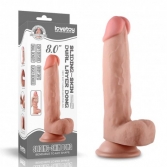  Dildo - cu ventuza Sliding-Skin 20 cm